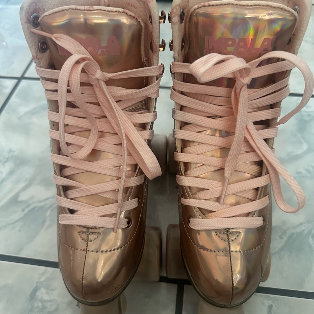 Women's IMPALA Rose Gold Roller Skates
